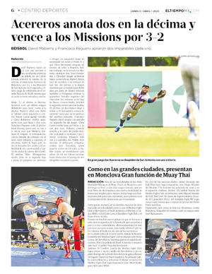 Página 6, Centro deportes