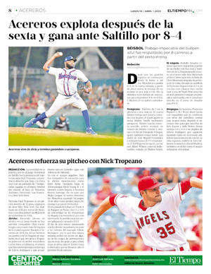 Página 8, Centro deportes