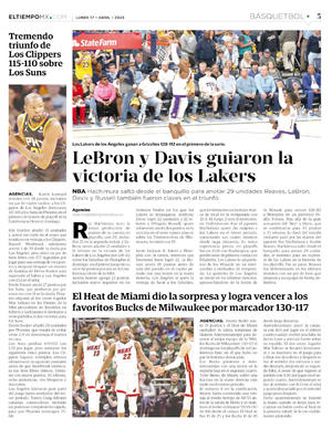 Página 5, Centro deportes