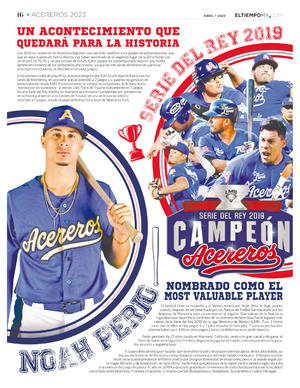 Página 16, ACEREROS 2023
