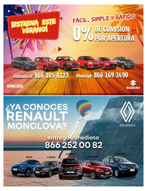 Página 2, JADE. BUENA VIDA. REVISTA MONCLOVA