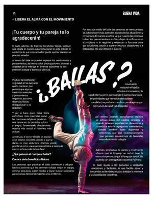 Página 12, JADE. BUENA VIDA. REVISTA MONCLOVA