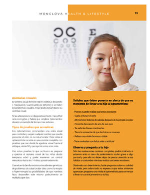 Página 19, JADE. BUENA VIDA. REVISTA MONCLOVA