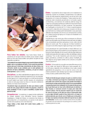 Página 25, JADE. BUENA VIDA. REVISTA MONCLOVA