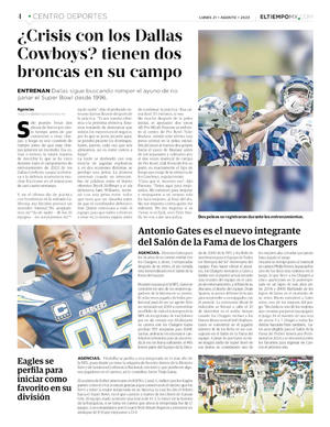 Página 4, Centro Deportes