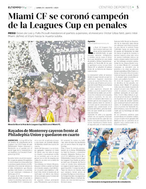 Página 5, Centro Deportes