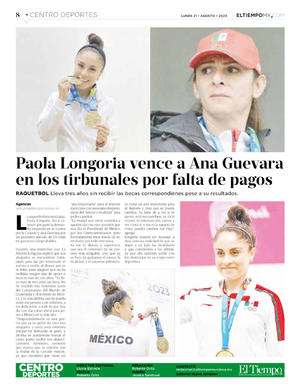 Página 8, Centro Deportes