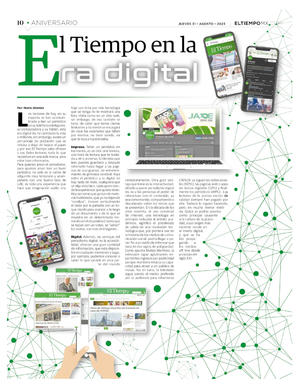 Página 10, Aniversario 59 de El Tiempo