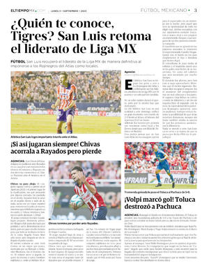 Página 3, Centro Deportes