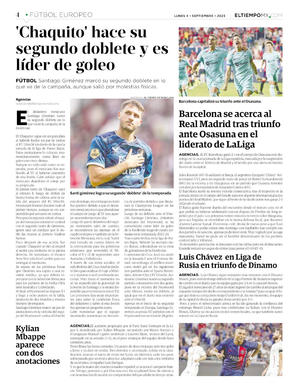 Página 4, Centro Deportes