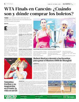 Página 8, Centro Deportes