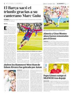 Página 4, Centro Deportes