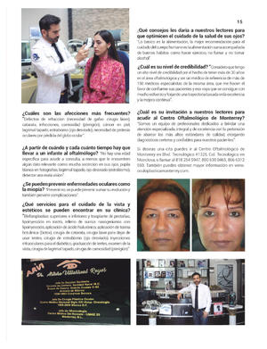 Página 15, REVISTA LA BUENA VIDA PERIODICO EL TIEMPO DE MONCLOVA