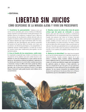 Página 22, REVISTA LA BUENA VIDA PERIODICO EL TIEMPO DE MONCLOVA