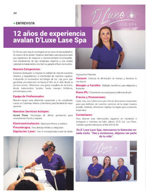 Página 24, REVISTA LA BUENA VIDA PERIODICO EL TIEMPO DE MONCLOVA