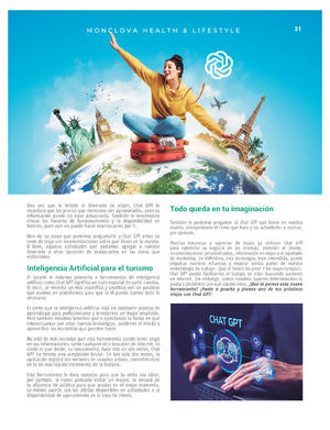 Página 31, REVISTA LA BUENA VIDA PERIODICO EL TIEMPO DE MONCLOVA