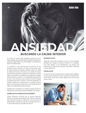 Página 34, REVISTA LA BUENA VIDA PERIODICO EL TIEMPO DE MONCLOVA