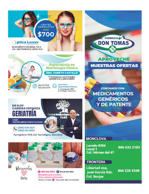 Página 47, REVISTA LA BUENA VIDA PERIODICO EL TIEMPO DE MONCLOVA