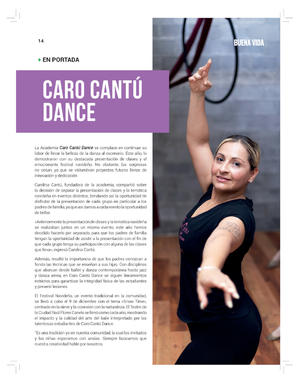 Página 14, REVISTA LA BUENA VIDA PERIODICO EL TIEMPO DE MONCLOVA