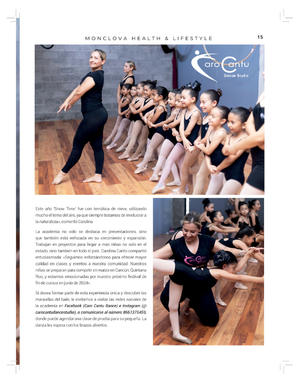 Página 15, REVISTA LA BUENA VIDA PERIODICO EL TIEMPO DE MONCLOVA