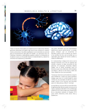 Página 25, REVISTA LA BUENA VIDA PERIODICO EL TIEMPO DE MONCLOVA