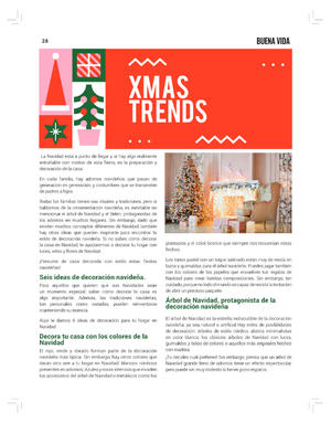 Página 28, REVISTA LA BUENA VIDA PERIODICO EL TIEMPO DE MONCLOVA