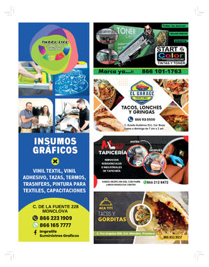 Página 46, REVISTA LA BUENA VIDA PERIODICO EL TIEMPO DE MONCLOVA