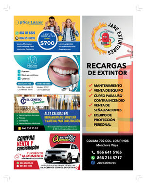 Página 47, REVISTA LA BUENA VIDA PERIODICO EL TIEMPO DE MONCLOVA