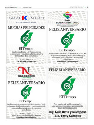 Página 11, Aniversario 61