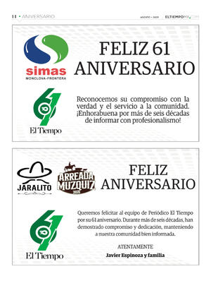 Página 14, Aniversario 61