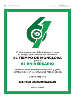 Página 16, Aniversario 61