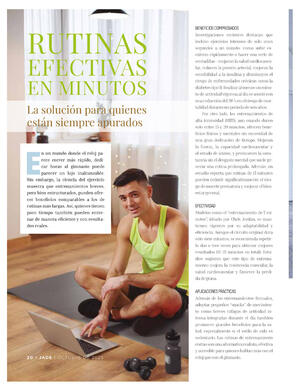 Página 20, REVISTA JADE BUENA VIDA EL TIEMPO MONCLOVA Página 20, REVISTA JADE BUENA VIDA EL TIEMPO MONCLOVA