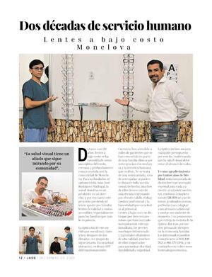 Página 12, REVISTA JADE BUENA VIDA EL TIEMPO MONCLOVA 