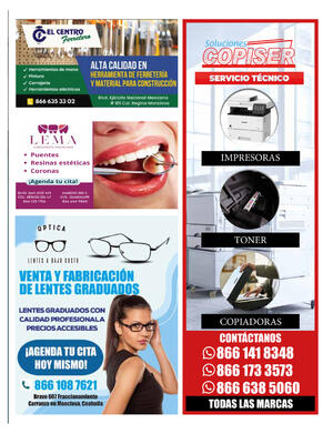 Página 47, REVISTA JADE BUENA VIDA EL TIEMPO MONCLOVA 