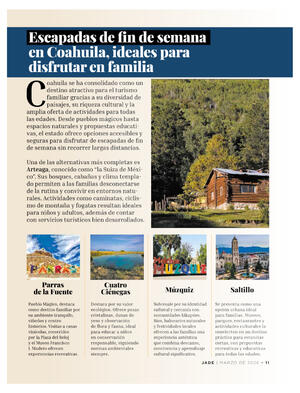 Página 11, REVISTA JADE BUENA VIDA EL TIEMPO MONCLOVA